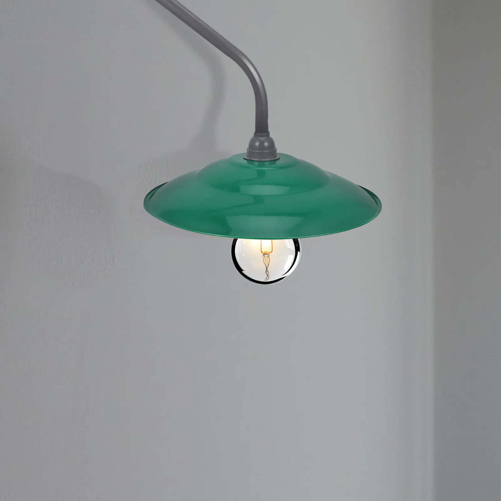 Industrial LED Lampshade Waterproof Round Protective Lamp Cover Replacement Light Shade for Street Light