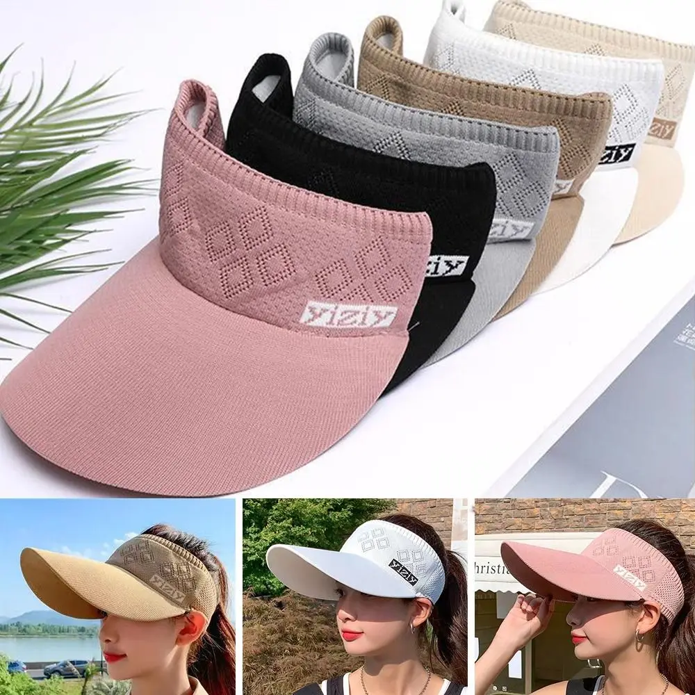 Anti-Sun Empty Top Hat Hot Sale Breathable Elastic Beach Hats Anti-UV Sunscreen Hat Summer