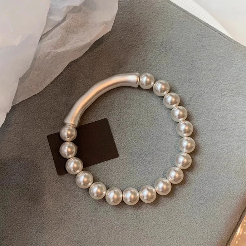 女性用PANJBJ-925スターリングシルバービーズバンブーブレスレット,ラウンドビーズ,多用途の宴会,ジュエリー,パーティーギフト,ドロップシッピング