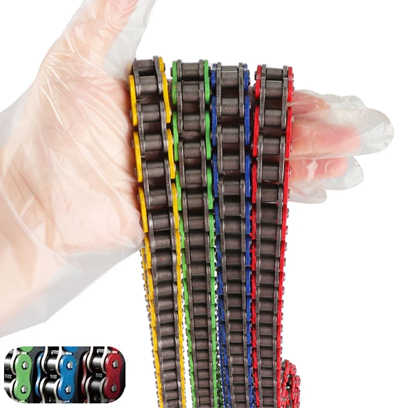 

Motorcycle 428H Roller Chain 110 Link Heavy Duty Drive Chain For 50 70cc 90cc 110cc 125cc Dirt Pit Bike ATV Quad Go Kart Scooter