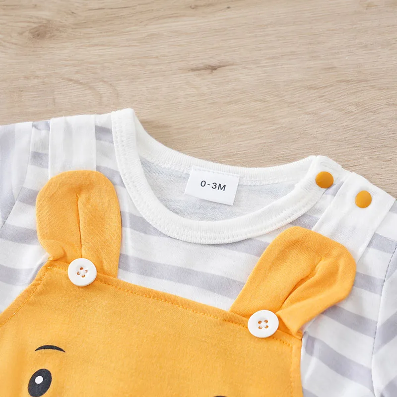 2024 New Style Clothes Boy Girl Baby Outfit Infant Toddler Jumpsuit Costume Summer Cute Lovely 0-18 Months Bear Outdoor Fashion