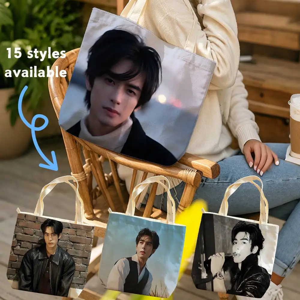 Long Long S-Song W-Weilong Waterproof Lined Canvas bags suitable for going to class, shopping, gifts, and commuting