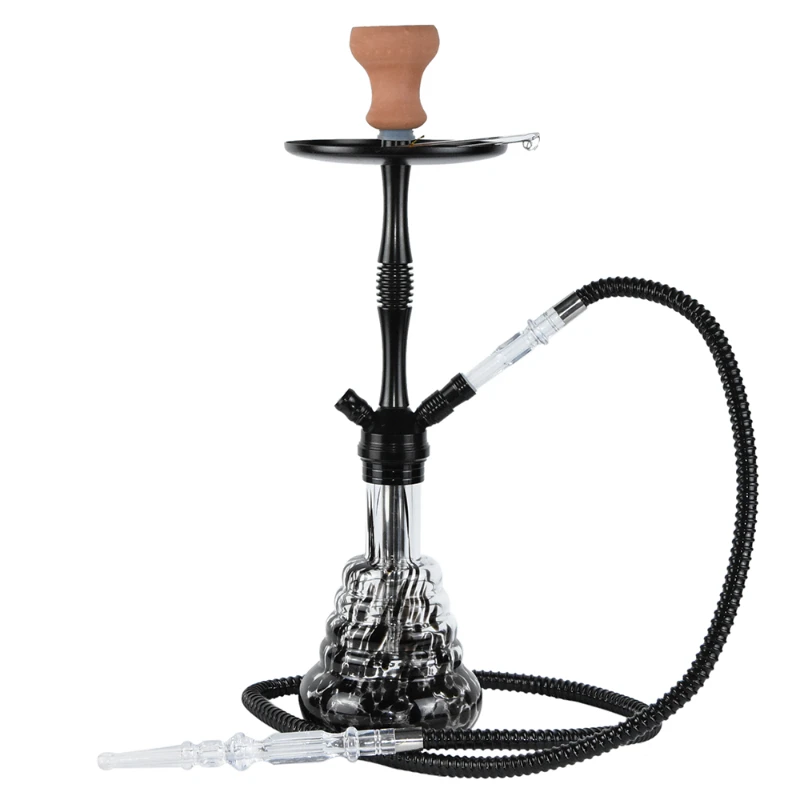 Hot sale wholesale cheap smoking customized taller aluminum hookah shisha glass hookah  shisha