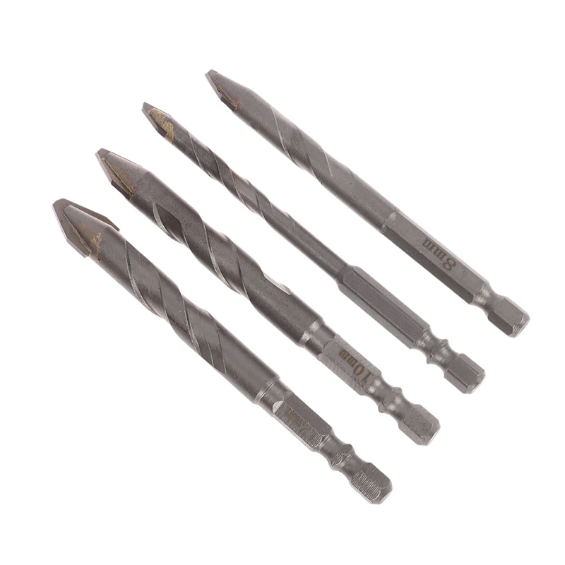 6-12mmFor Glass Concrete Ceramic Tile Hole Opener, Tungsten Carbide Hard Alloy Bits Set Tool