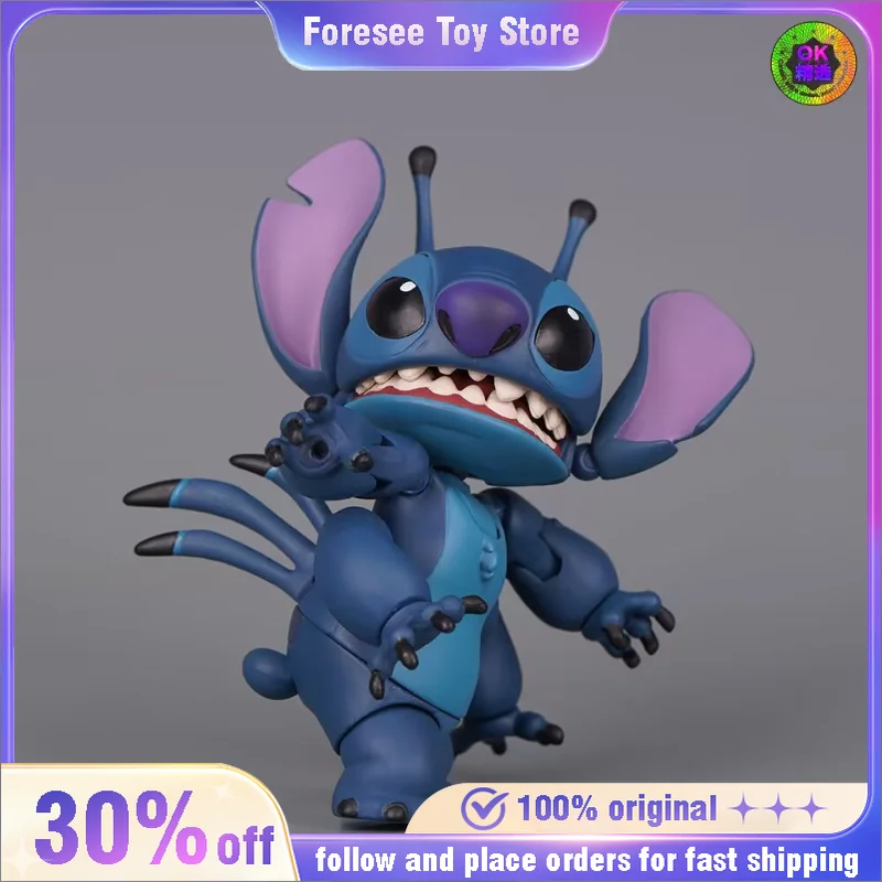 

in stock 10.5cm Lilo&Stitch PVC Mobile Doll Anime Peripheral Desktop Ornament birthday gift Collection Statue Toy for children