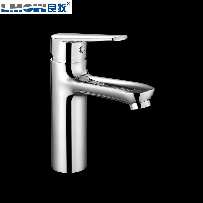 High Standard Precision Copper Main Body Basin, Single Hole Hot and Cold Sink, Washbasin, Mixing Valve M-4121