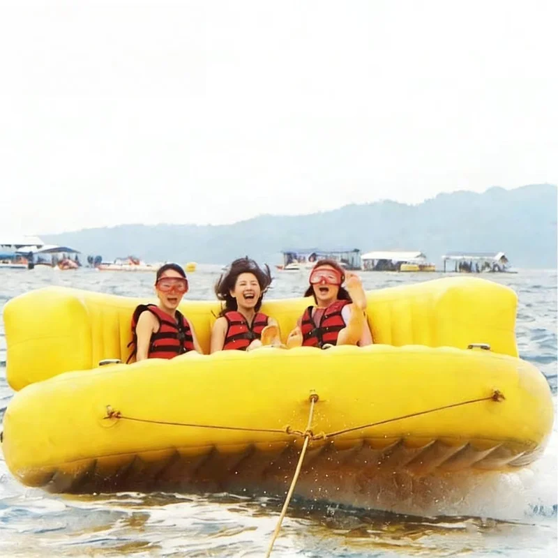 

Высококачественные надувные водные аттракционы для гидроциклов: надувные лодки-софы UFO (подходят для озер)