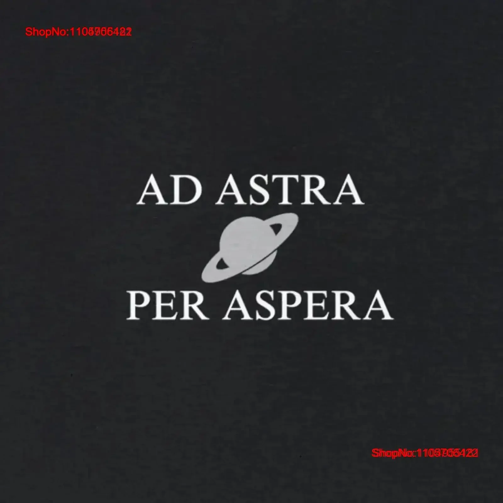 Ad Astra Per Aspera To the stars through adversity Heavy Cotton T Shirt vintage Washed Soft designer clothes Breathable Casual