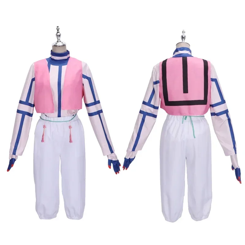 Akaza Costume Cosplay top Rank tre adesivi uniformi parrucca Hakuji Set completo