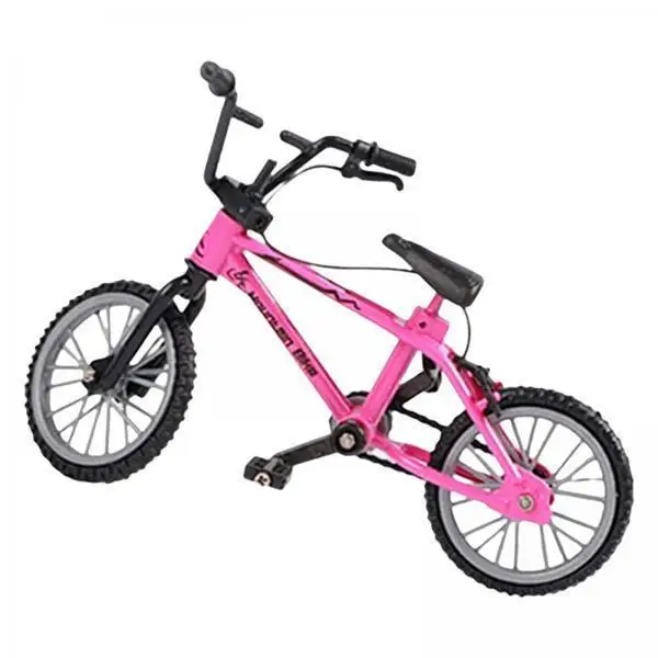 Mini Bicycle Model Alloy Plastic Bike Toys 1 18 Scale Craft for Home Desk Decoration Kids Gift