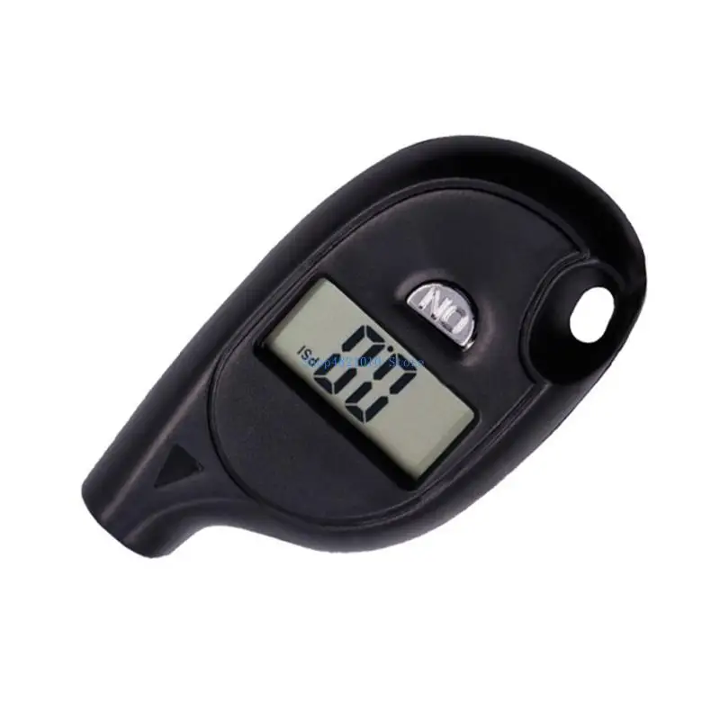 T3LF Digital Tyre Air Pressure Tester for w/ keychain exhail reading عرض شاشة LCD