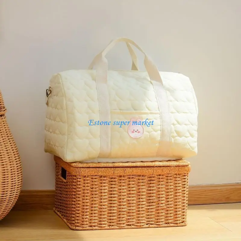 090B Multifunctional Baby Wipes Storage Bag Case Embroidered Handbag Crossbody Bag