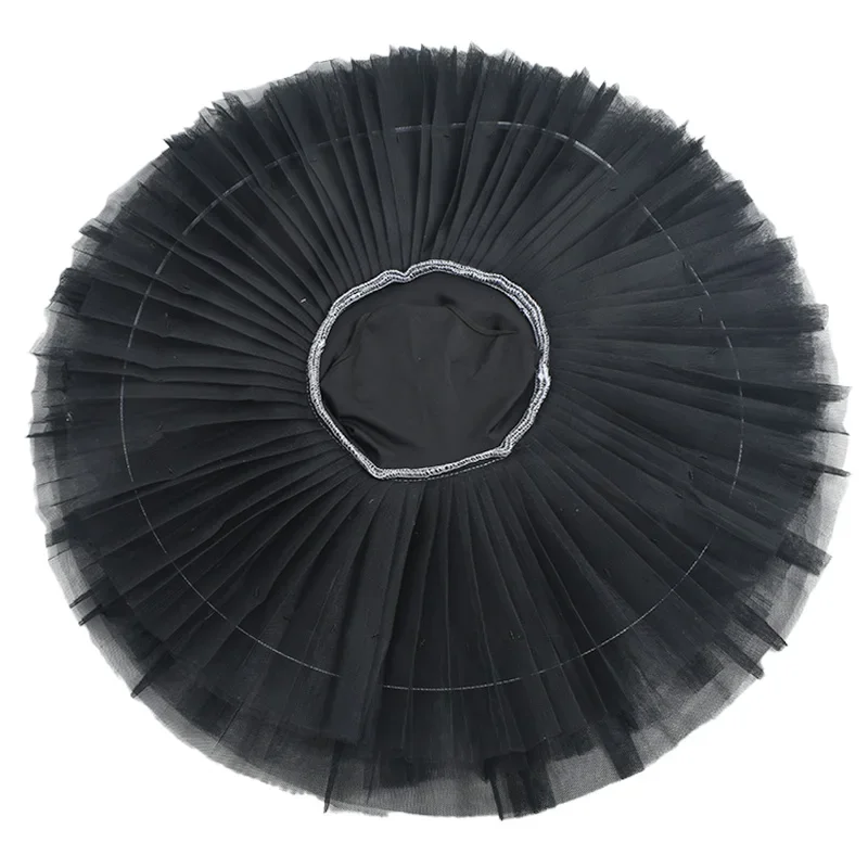 Nuovo Tutu di balletto professionale per ragazze Piatto bianco Pancake Tutu Ballerina Abito da festa Adulto Donna Bambino Bambini Costume da ballo per balletto