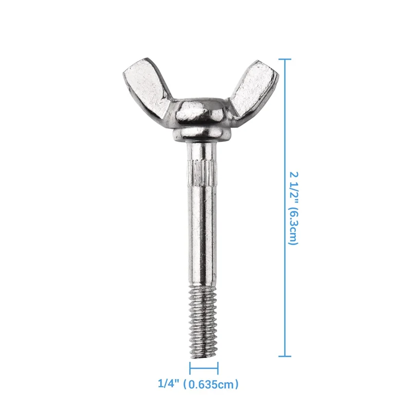 Stilts Wing Bolt Kit Stilts Wing Bolt Kit Replacement Accessories for Drywall Painting Decor 4 Packs