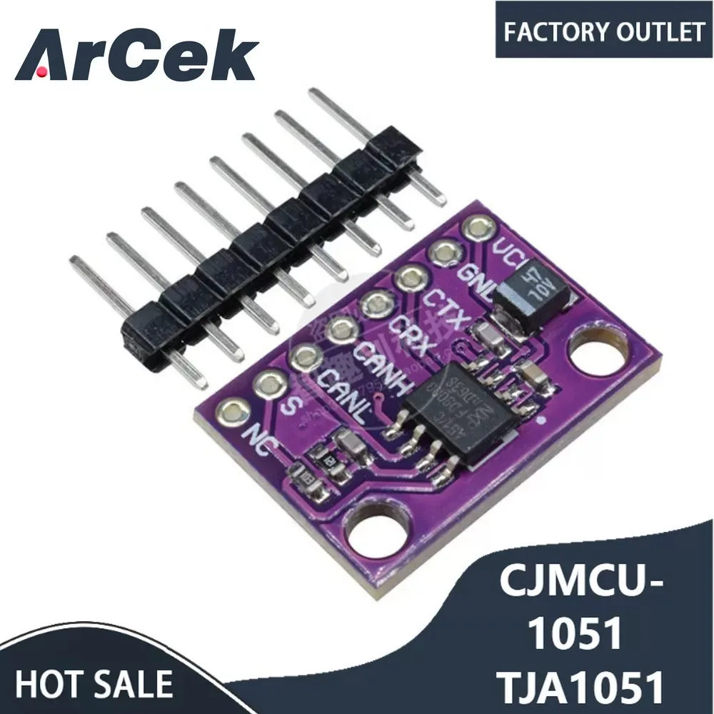 

CJMCU CJMCU-1051 TJA1051 High Speed Low Power Consumption CAN Transceiver Board Replace TJA1050 for Arduino Module 3V 5V