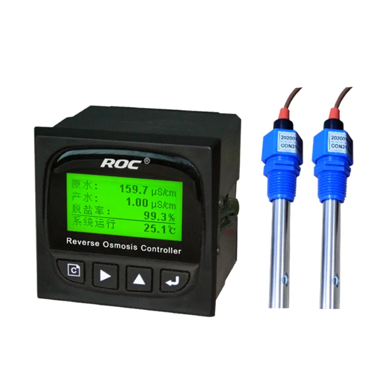 ROC-8221 Factory supply Single Stage Double Channels RO Controller dual channel conductivity