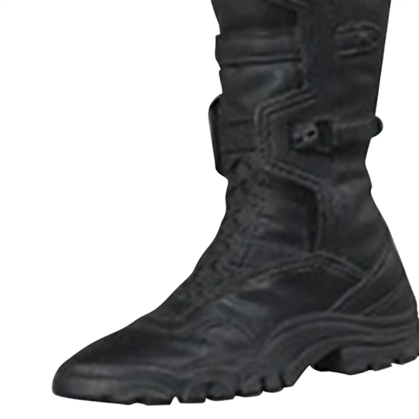 2x1/6 escala leggings botas botas de trabalho acessórios roupa figura botas traje meados de bezerro botas para 12 ''Polegada boneca figuras traje