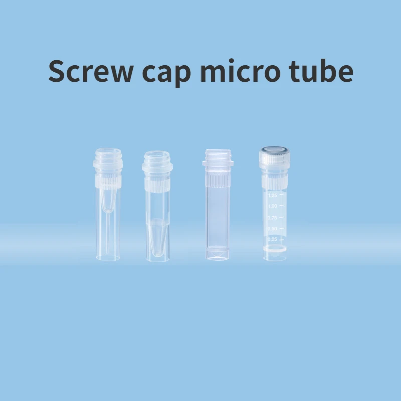 

500pcs Sarstedt Micro Spiral Tube 0.5/1.5/2ml Plastic Test Tube 72.694.006 Imported 72.703 Centrifuge Tube Laboratory Sample