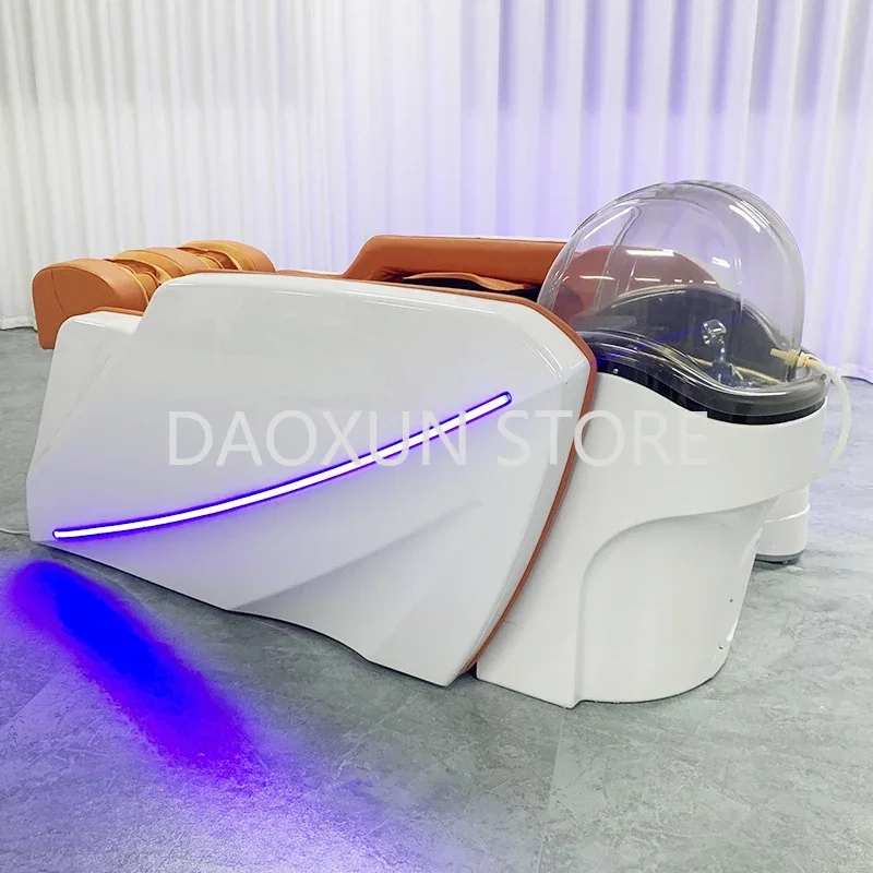 

Scalp Treatment Head Spa Bed Hydrotherapy Professional Reclining Salon Chair Cosmetic Stylist Lavacabezas Salon Equipment MQ50SC