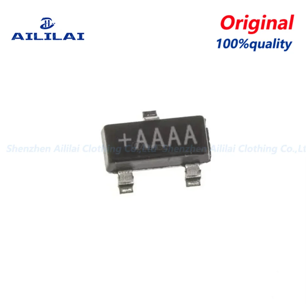 10PCS New AAAA  MAX809L MAX809LEUR+T code: AAAA SOT23 chip