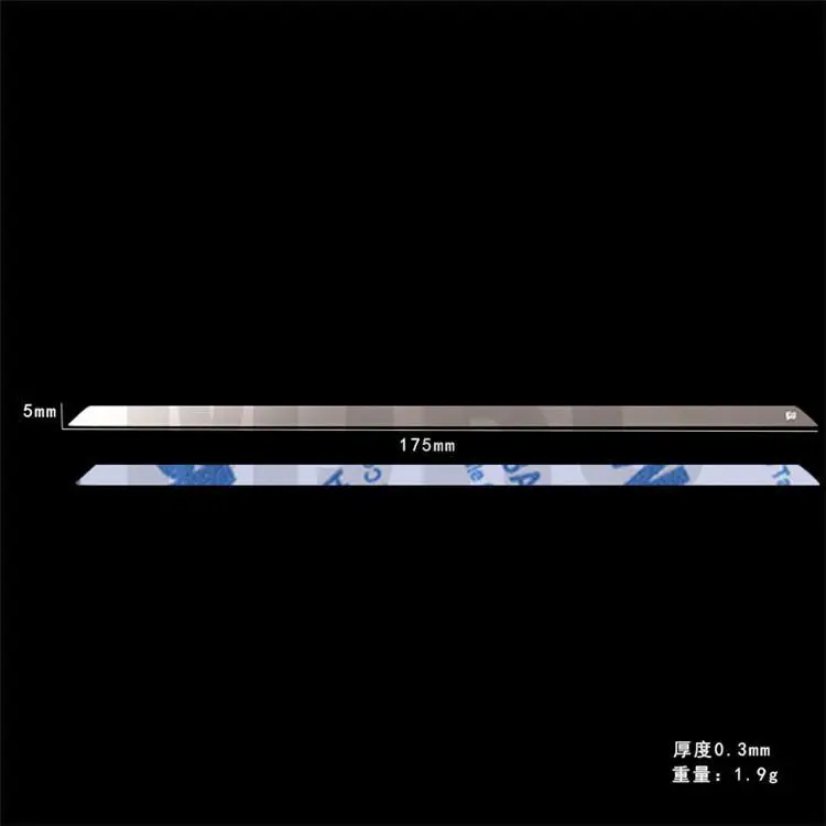 Traxxas TRX4 TRX-4 T4 Chevrolet K5 #82076-4 Blazer Rear Tail Car Shell Metal Decorative Panel Tail Trim Sticker