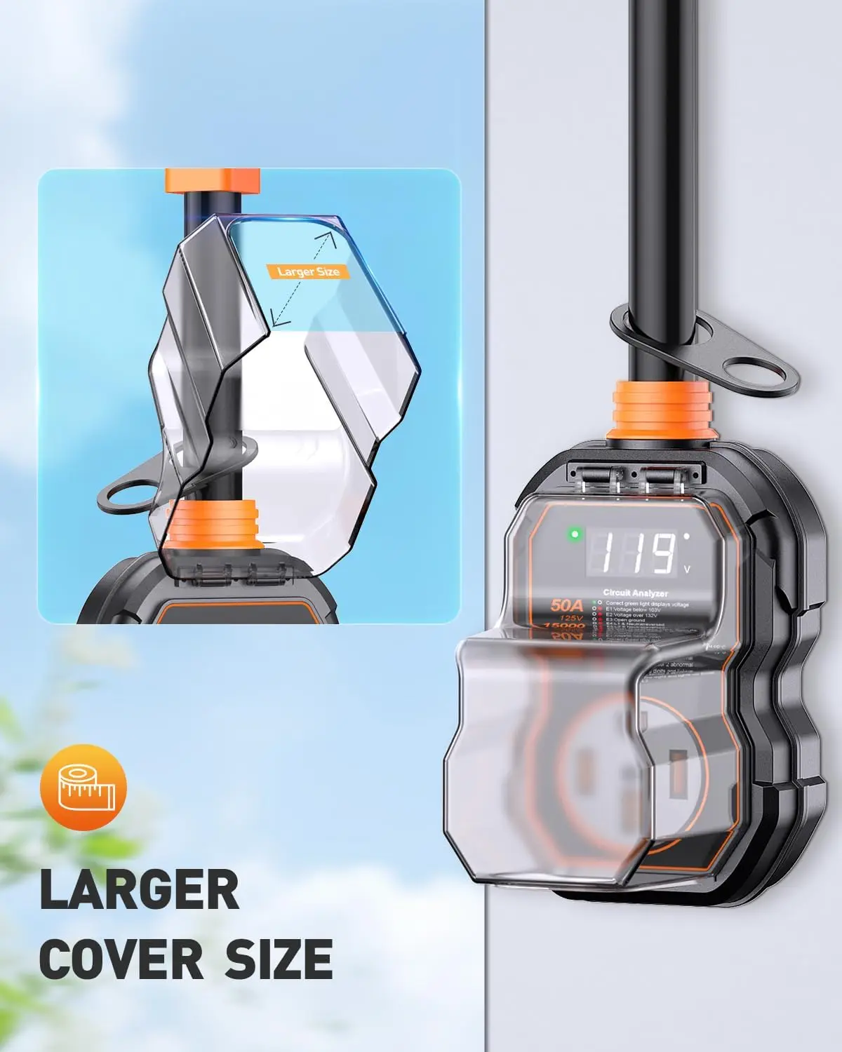 50A Smart RV Surge Protector 5