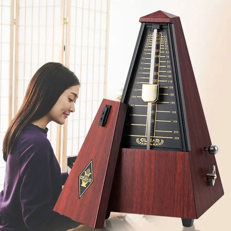 

Piano Mechanical Metronome Professional Precise Melodious Durable Universal Guitar Metronome Musical Instrument Accessories