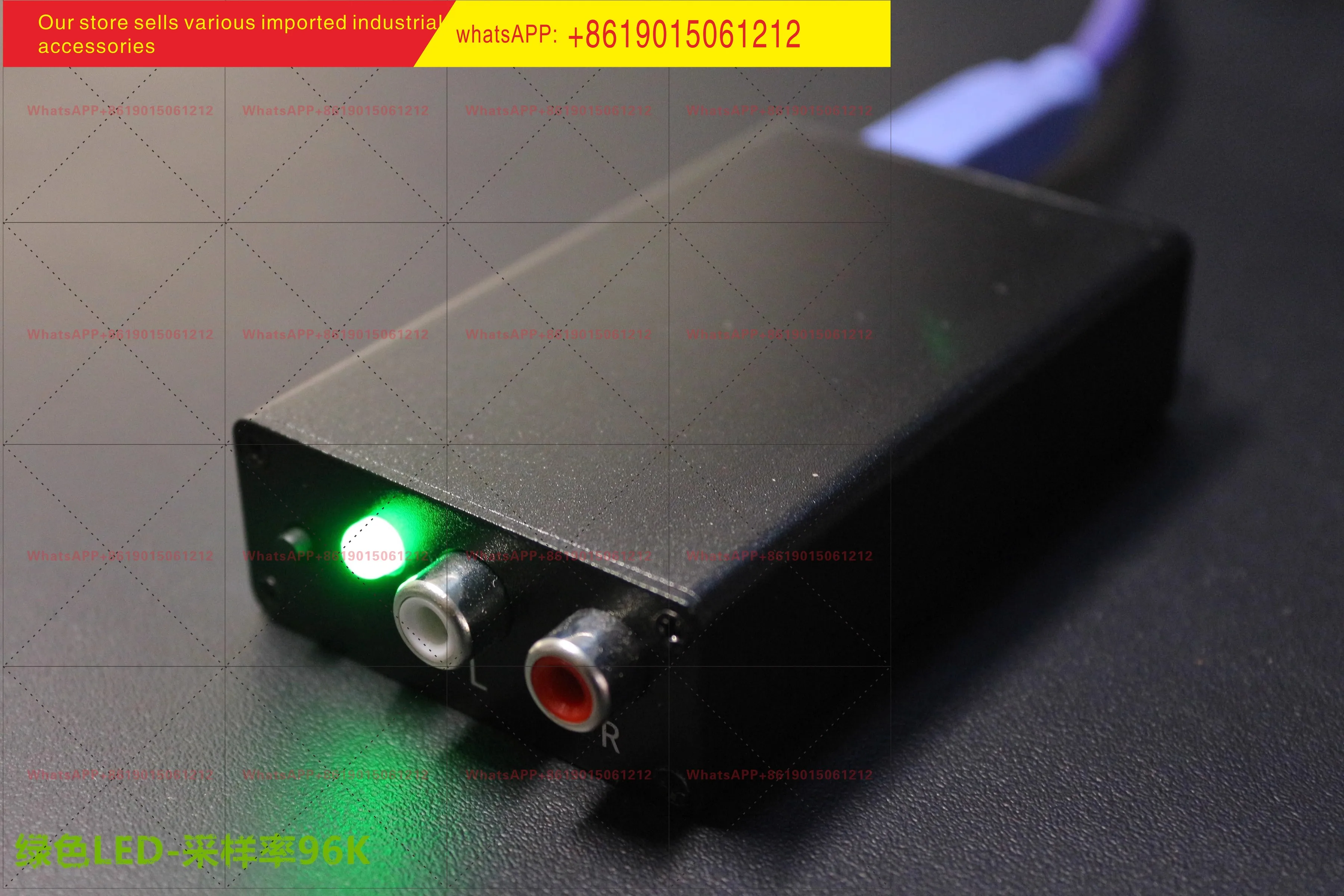 brand new Simulate RCA to Fiber Coaxial ADC Audio Signal Conversion to Spdif Digital Signal to Decoder HiFi