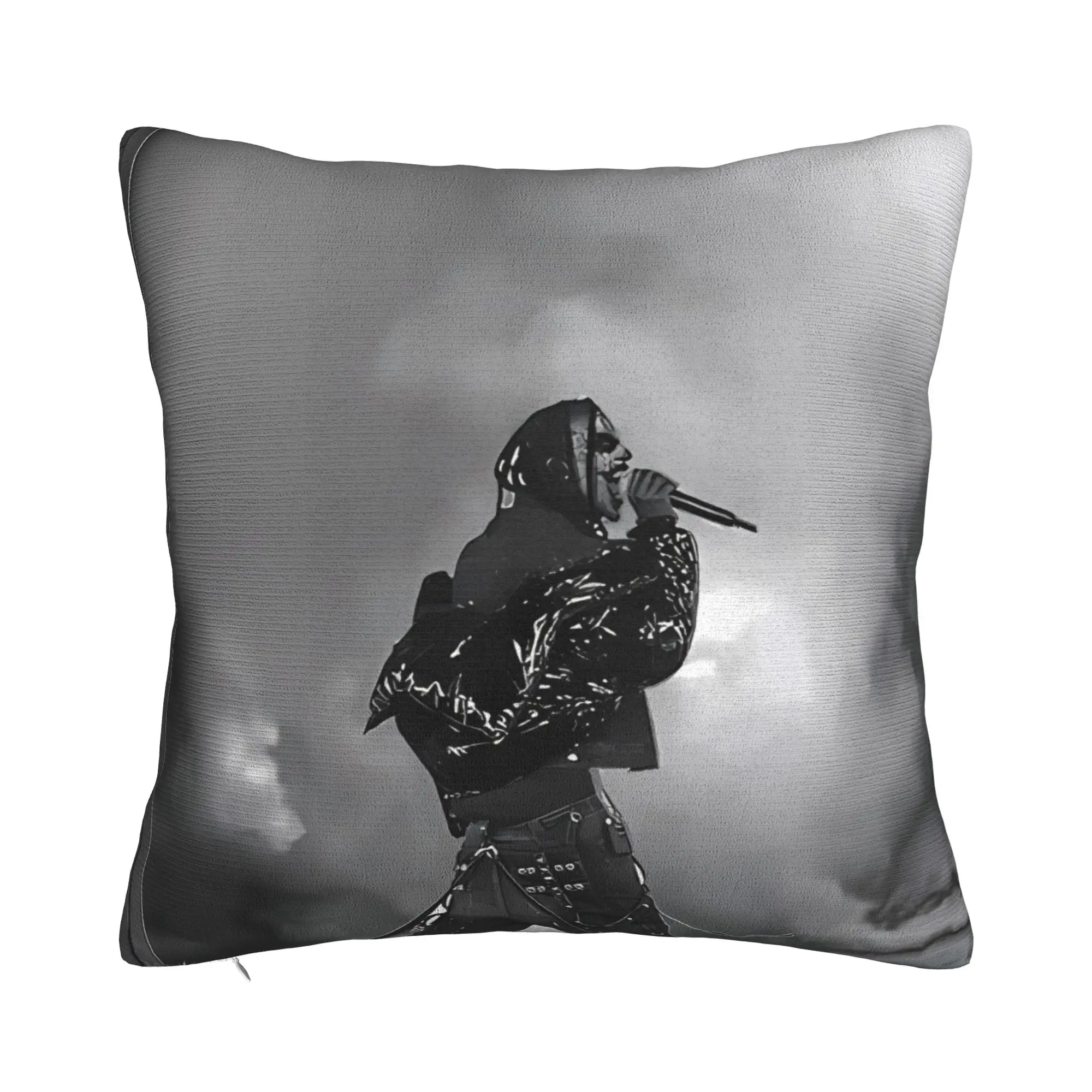 Playboi Carti Black And White  Decorative Pillowcases for Cozy Playboi Carti Pillow Cover Zipper Closure