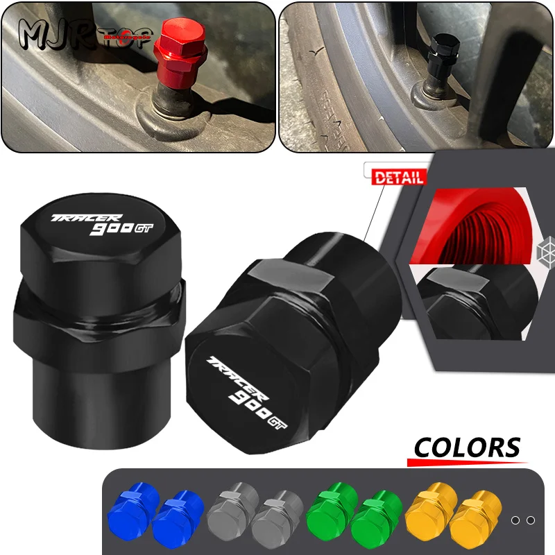 

For Tracer700 /GT Tracer 900 /GT Motorcycle CNC Tyre Valve Cover Tire Air Port Stem Plug Cap tracer 700 tracer 900