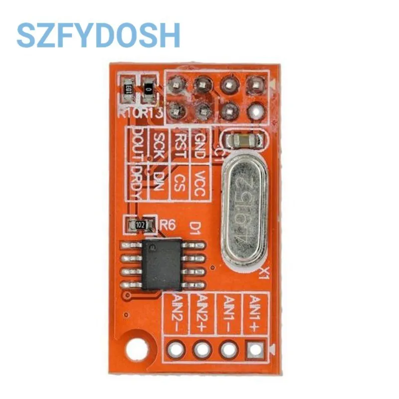 AD7705 podwójny 16-bitowy moduł akwizycji danych danych ADC programowalny interfejs SPI TM7705 dla płyty rozwojowej Arduino STM32