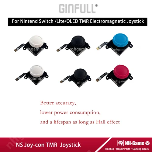 Imagen 2 del producto Joystick electromagnético TMR, módulo de Sensor de palo analógico 3D para Nintendo Switch/Lite/OLED Joy Controller Con Rocker, 10/20 piezas