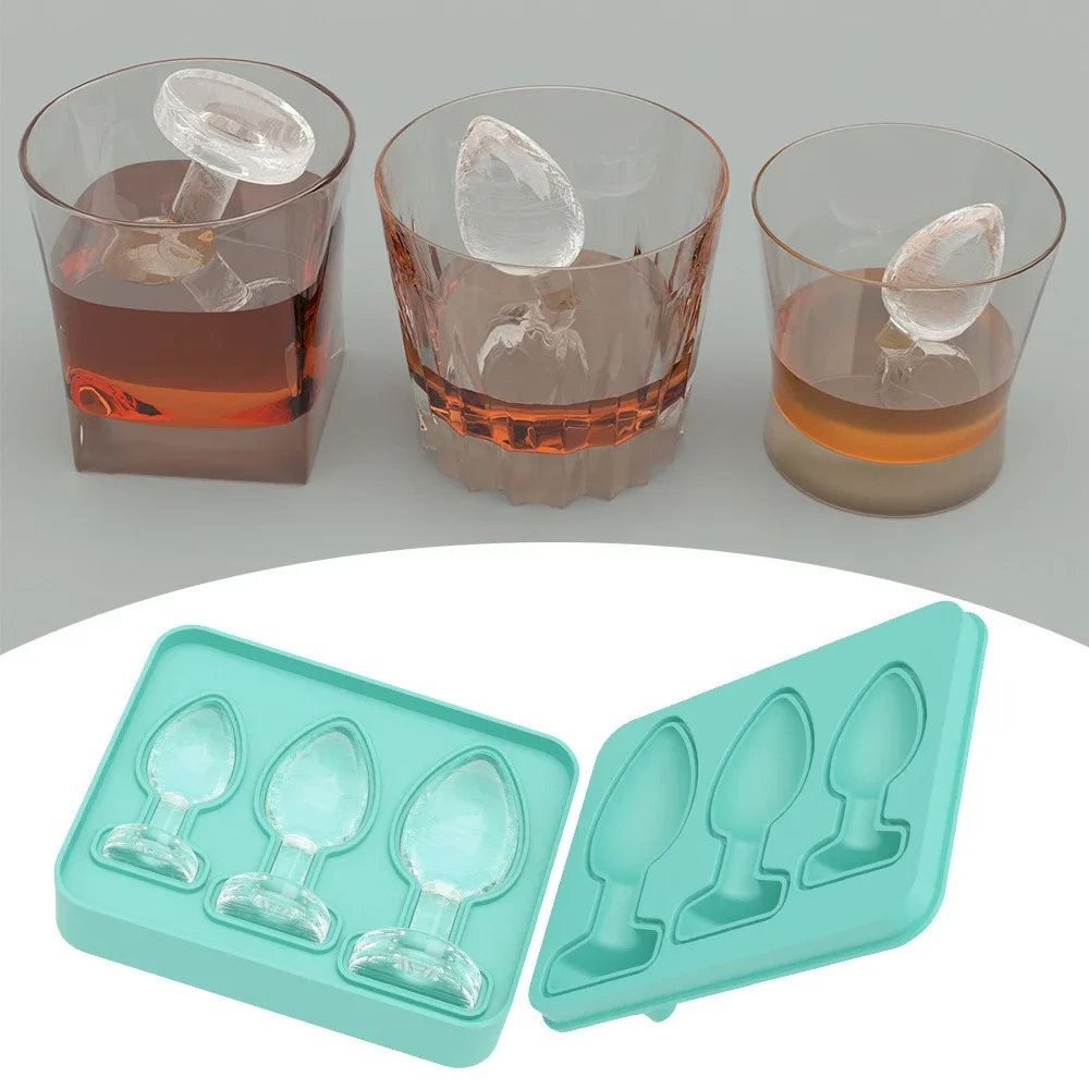 Adult Prank Ice Cube Mold Tray for Chilling Whiskey Cocktails Juice Drinks Fun Shape Novelty Silicone Ice Cube Molds