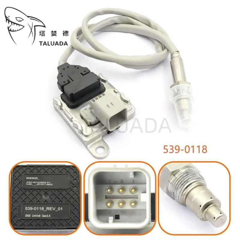 1PCS 539-0118 Nitrogen Oxygen Sensor For 926M 930M 938M Excavator Engine Engine  NOX Sensor 5390118 Best Seller 6 Month Warranty