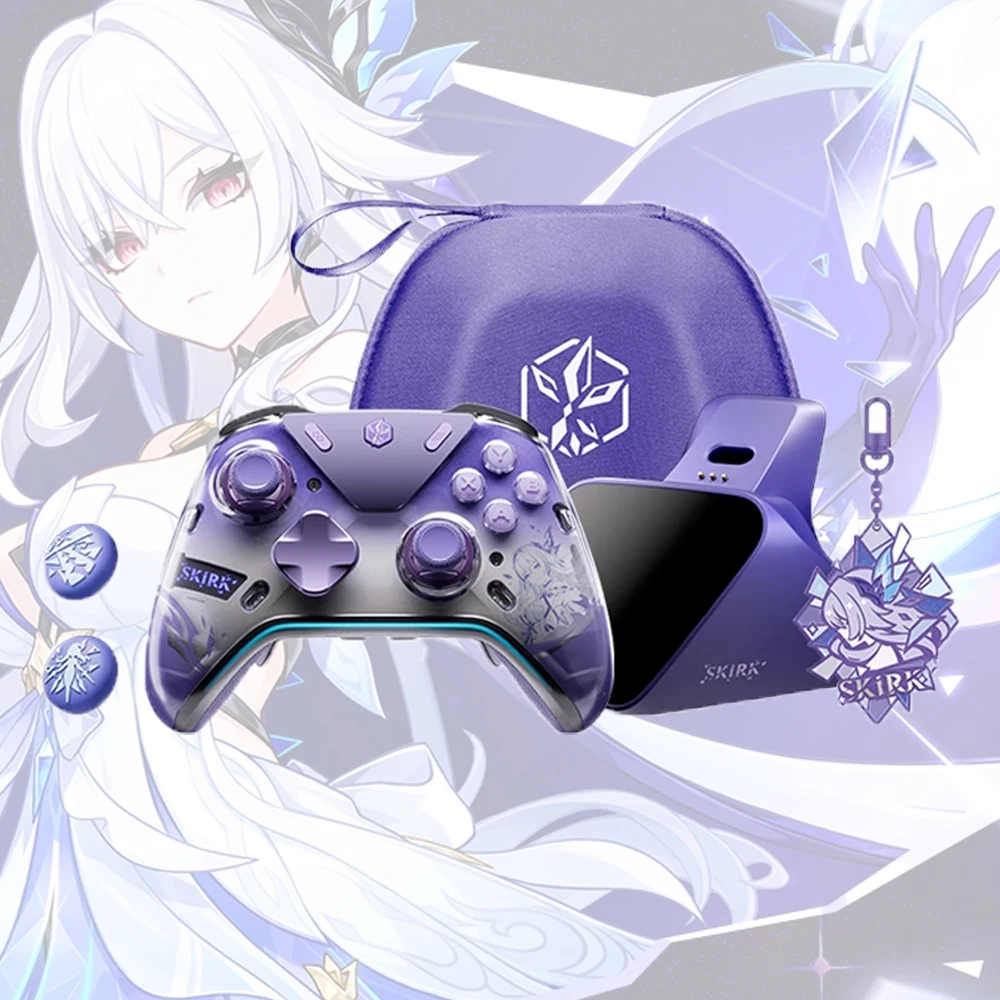 Genshin Impact Skirk APEX5 Elite Gamepads Wireless Gamepad Force Feedback Bluetooth Game Controller für PC NS Smartphone