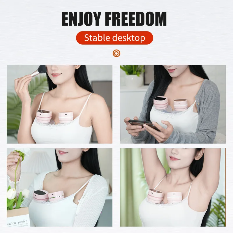 Description Picture 2 of itemElectric Breast Pumps Portable Hands Free Wearable Breast Pump Silent Comfort Breast Milk Extractor Collector BPA-free