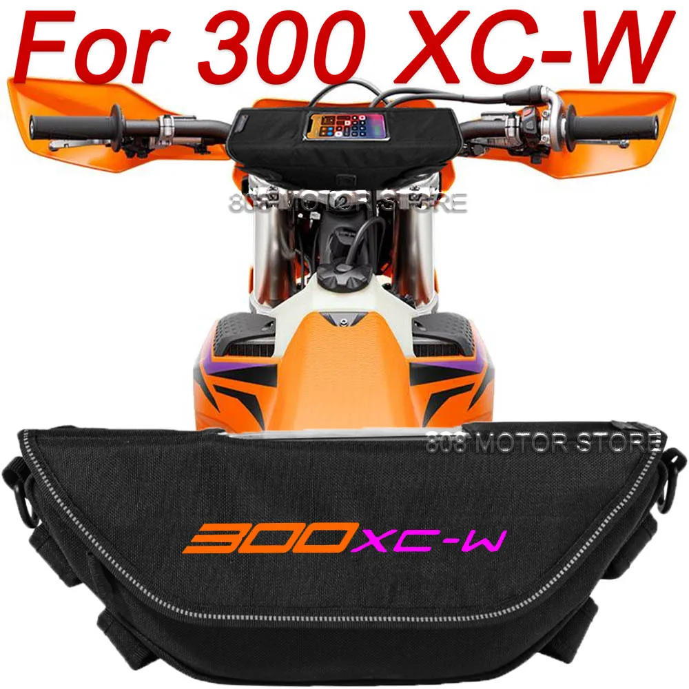 

For 300XC-W 300xc-w 300xc w Motorcycle accessories tools bag Waterproof And Dustproof Convenient travel handlebar bag