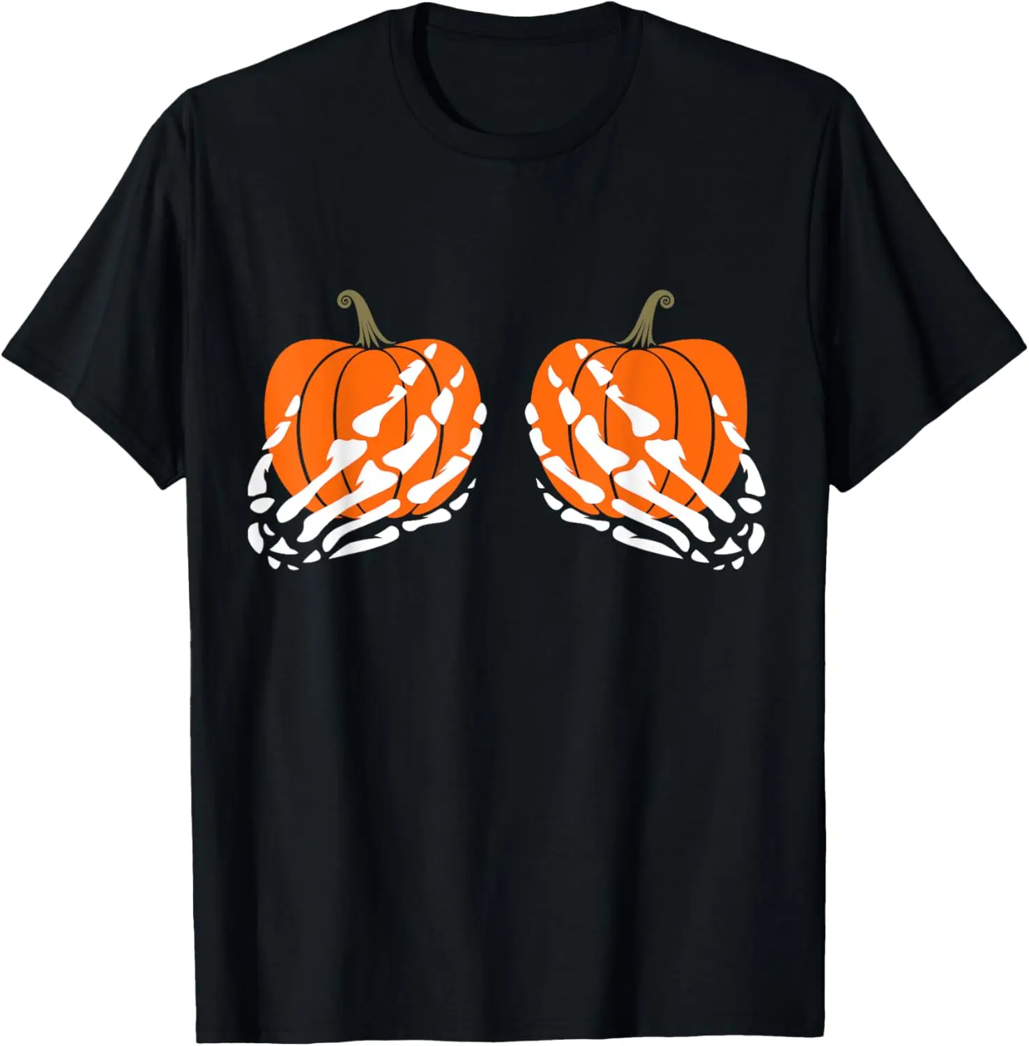 Halloween Funny Inappropriate Adult Humor Pumpkins Men Women T-Shirt