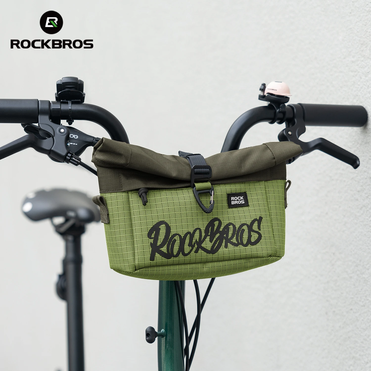 

ROCKBROS Bike Front Bag 2.8L Expandable Capacity Portable Bag Suitable for Daily Easy to disassemble Cycling Accessories