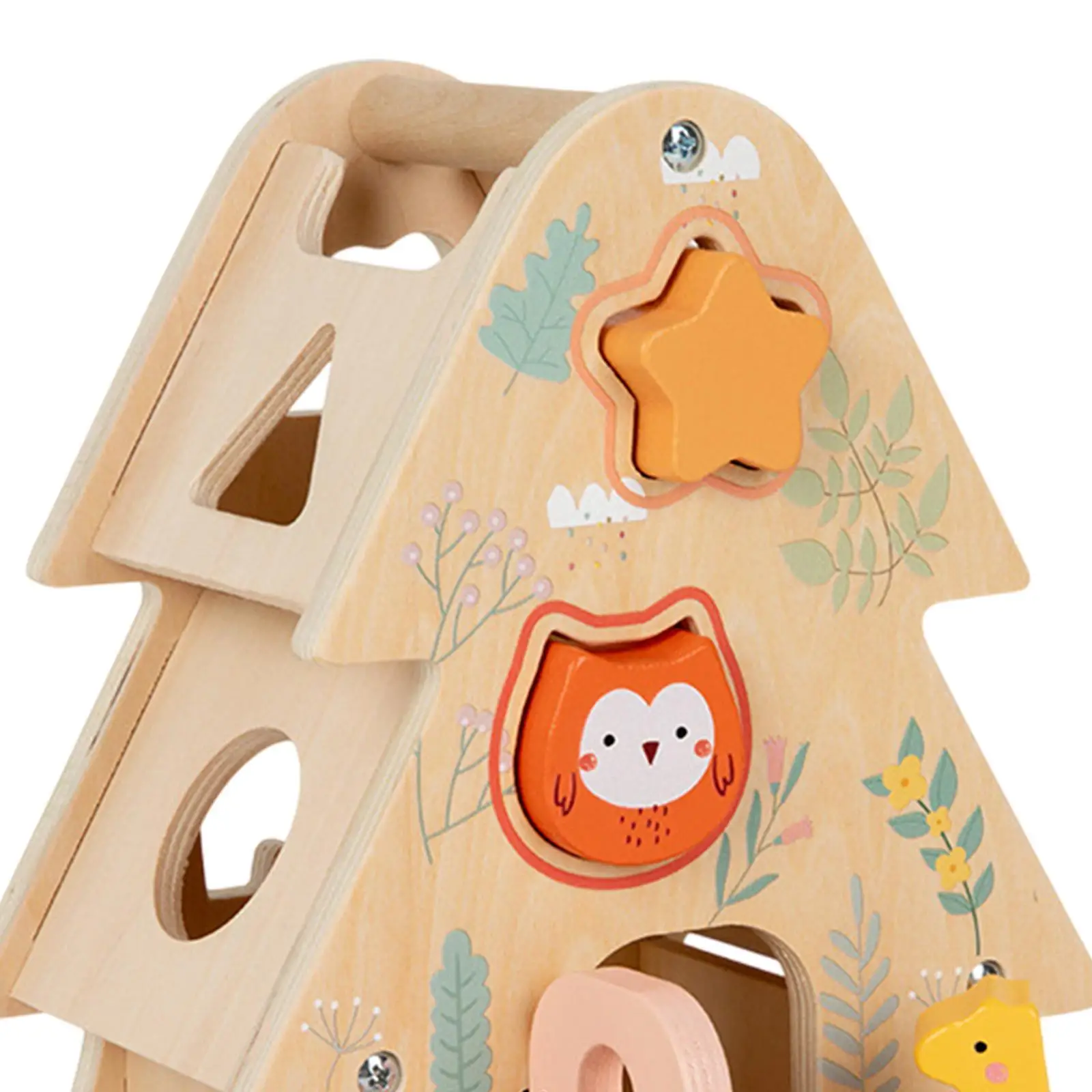 Blocs assortis, jouet d'apprentissage précoce, jouet classique en bois, forme de reconnaissance des couleurs