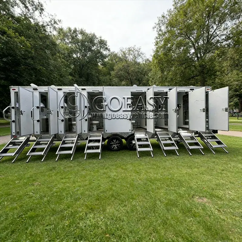 

Innovative Portable Bathroom Trailer Customizable Sophisticated Mobile Shower Room