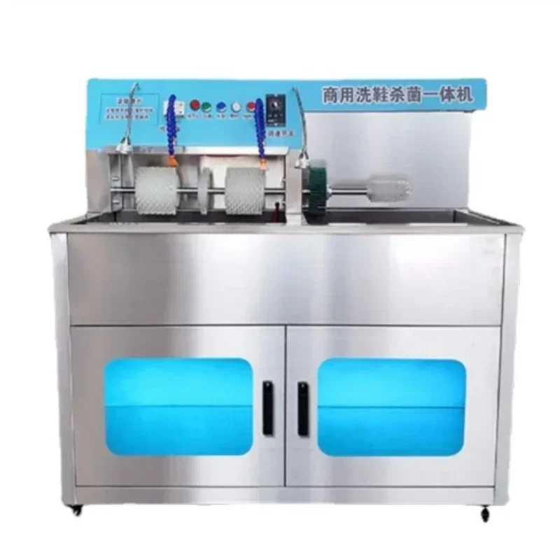 Semi-automatic shoe washing machine Commercial stainless steel automatic sports shoe equipment