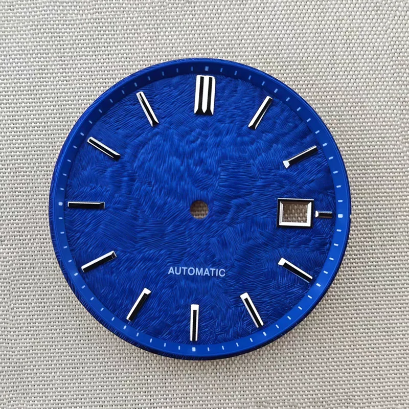 

33.5mm NH35 new GS logo cherry blossom dial, no luminous, compatible with NH35 movement, watch modification parts