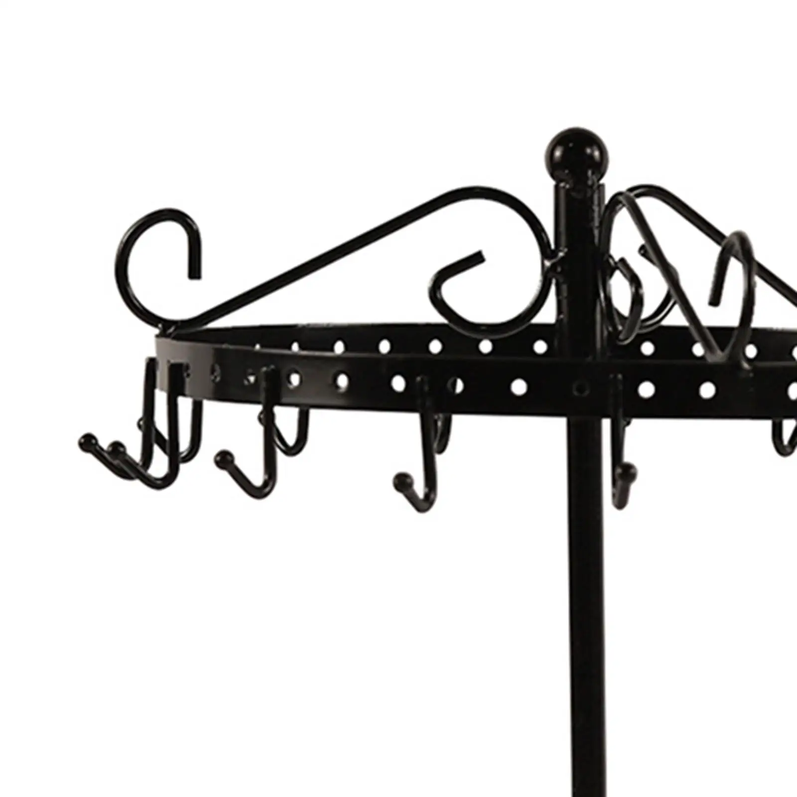 Necklace Holder Hanger Metal Jewelry Display Stand for Earring Keychain