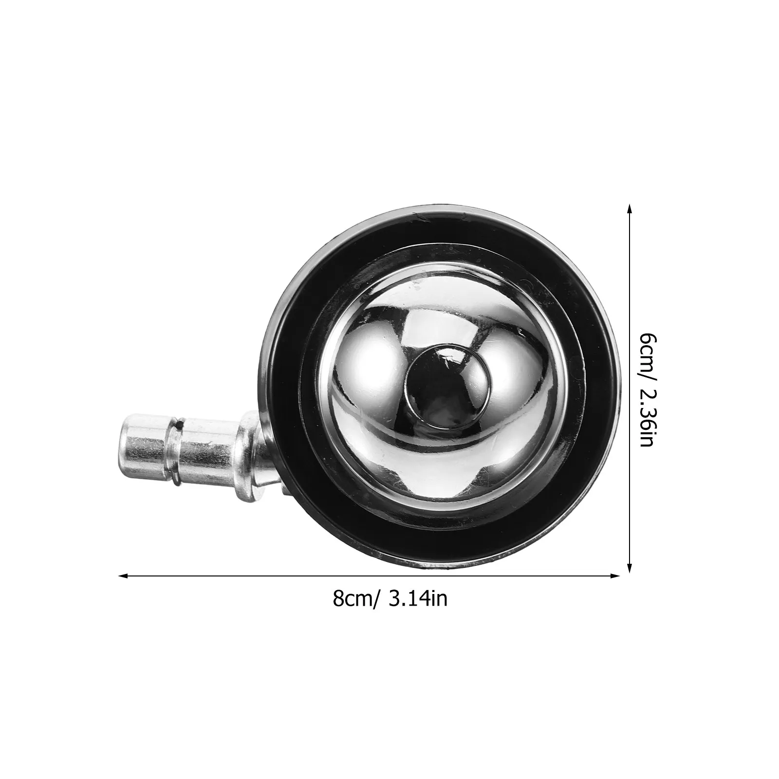 Furniture Chair Wheel Chrome Surface Treated 360 Degree Ball Casters Replacement for Office Chair Carpet Salon Barber Furniture