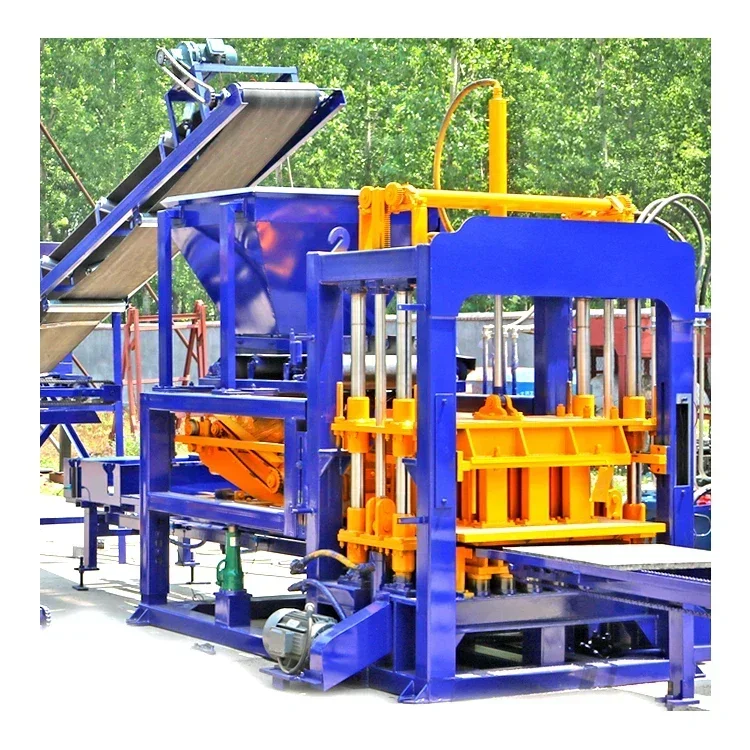 Hot sale mould machine brick QT6-15 concrete brick making machine price construction machine