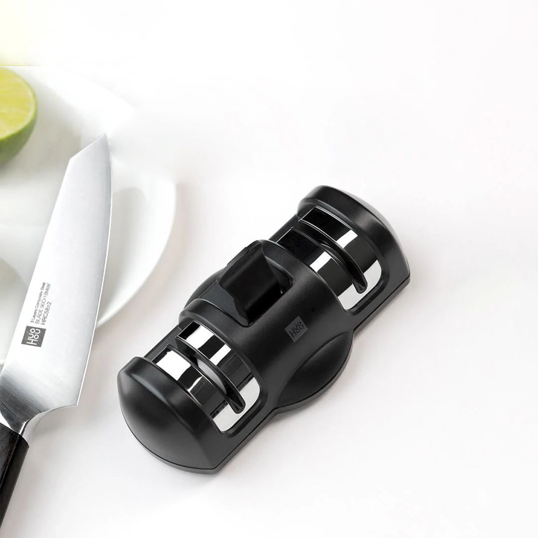 Xiaomi Huohou Messerschärfer Schleifscheibe Hohe Härte, Saugnapf, Schärfen mit einer Hand, sicheres Design Youpin