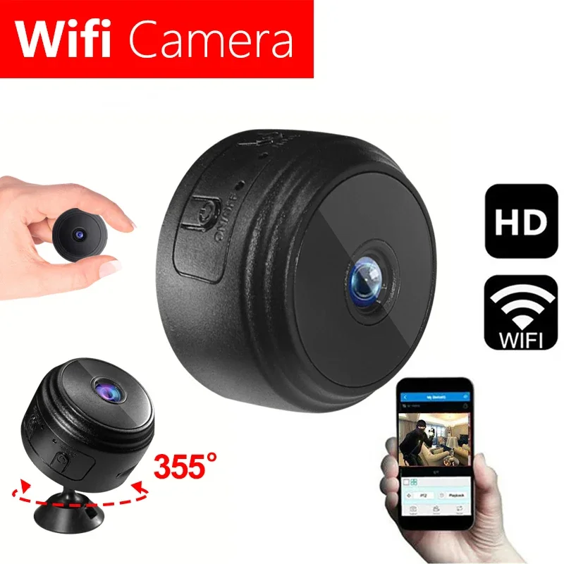 

A9 HD Wireless WIFI Network Home Camera 1080p with Outdoor Sports Night Vision Infrared Ensuring Quality Surveillance and Privac