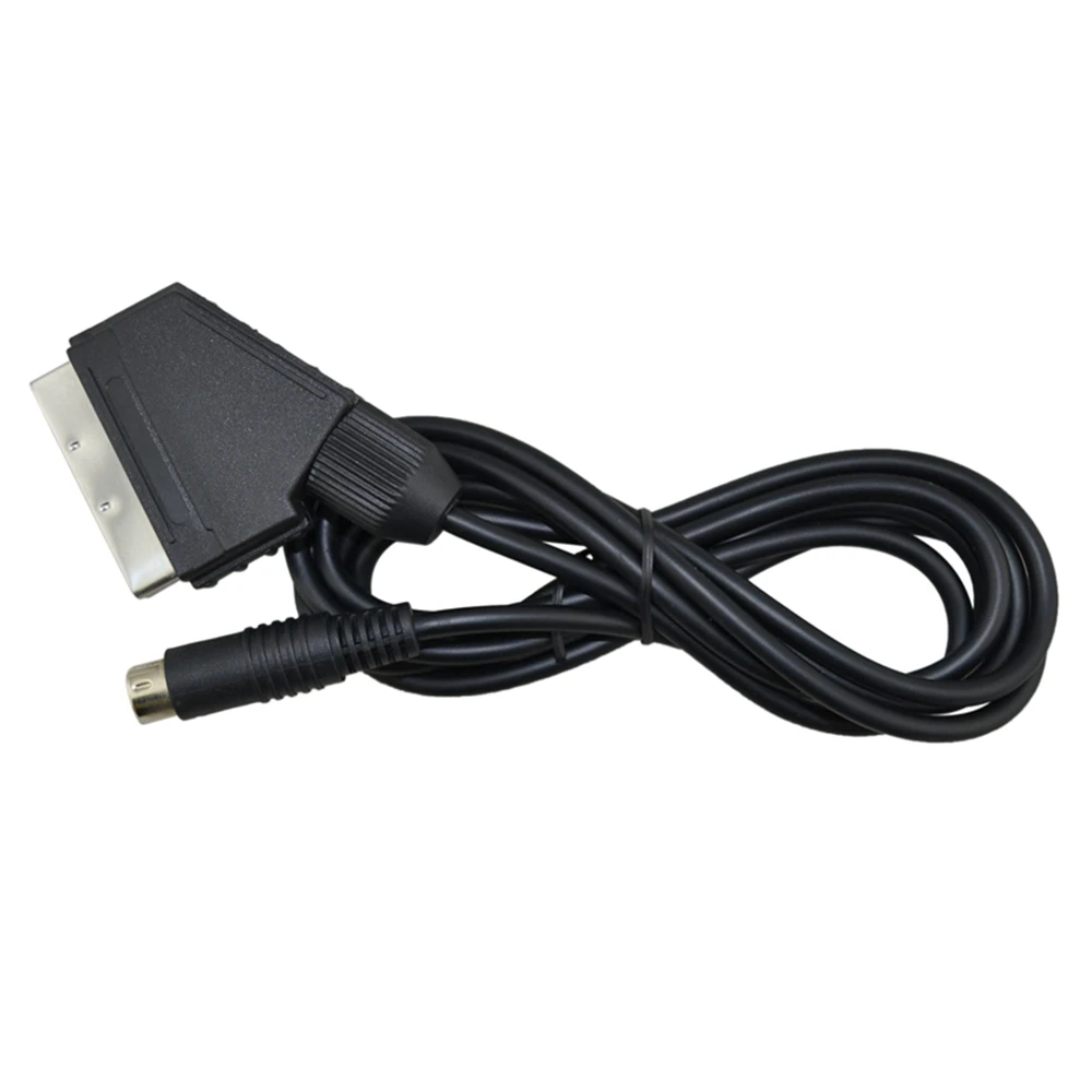 Scart Cable for SEGA Saturn NTSC and PAL Plug