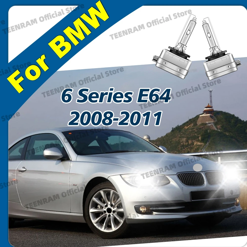 

2x 6000K 8000K 10000K Xenon HID Bulbs D1S D1 35W For BMW 6 Series E64 2008 2009 2010 2011 Headlight Head Lamps 12V Plug-N-Play